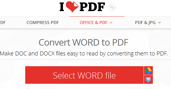 word ke pdf